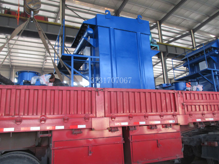 河南鶴壁建材廠定購的64袋除塵器發(fā)貨 河南鶴壁建材廠定購的64袋除塵器發(fā)貨